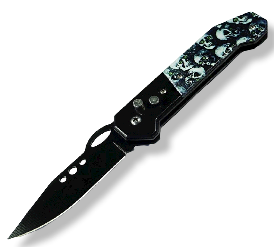 NAVAJA INVENCIBLE KILL ZOMBIE CORTAPLUMA AUTOMÁTICAAC06 ACERO - 1