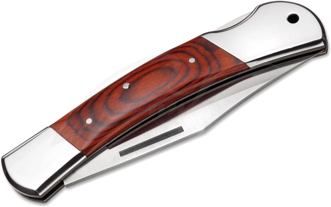 CUCHILLO INVENCIBLE NAVAJA CORTAPLUMA FORREST WOOD AD67 ACERO - 3