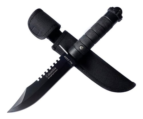 CUCHILLO INVENCIBLE BLACK PHANTOM OPERACIONES ESPECIALES AG48 ACERO - 2