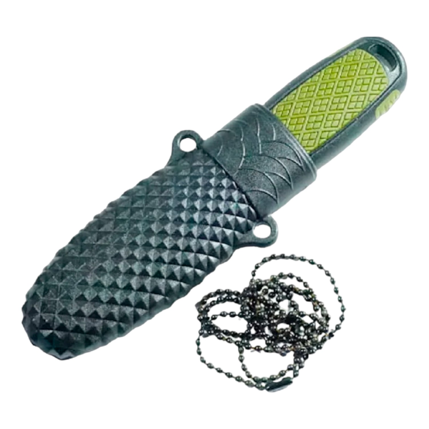 CUCHILLO INVENCIBLE MINI DAGA GREEN PIE TORNASOL TÁCTICO AK97 ACERO - 2