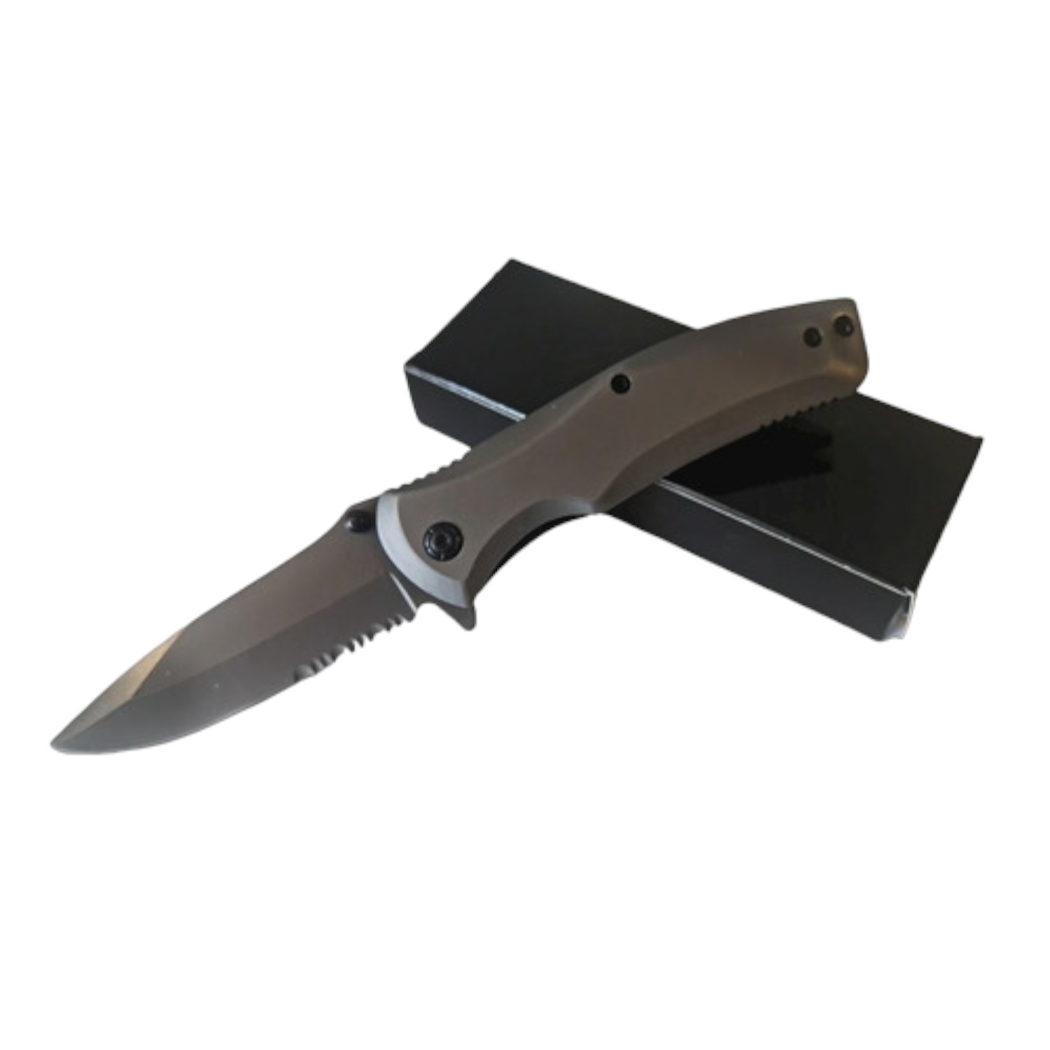 CUCHILLO INVENCIBLE SUPERVIVENCIA SHELL PLATINUN AM77 ACERO - 2
