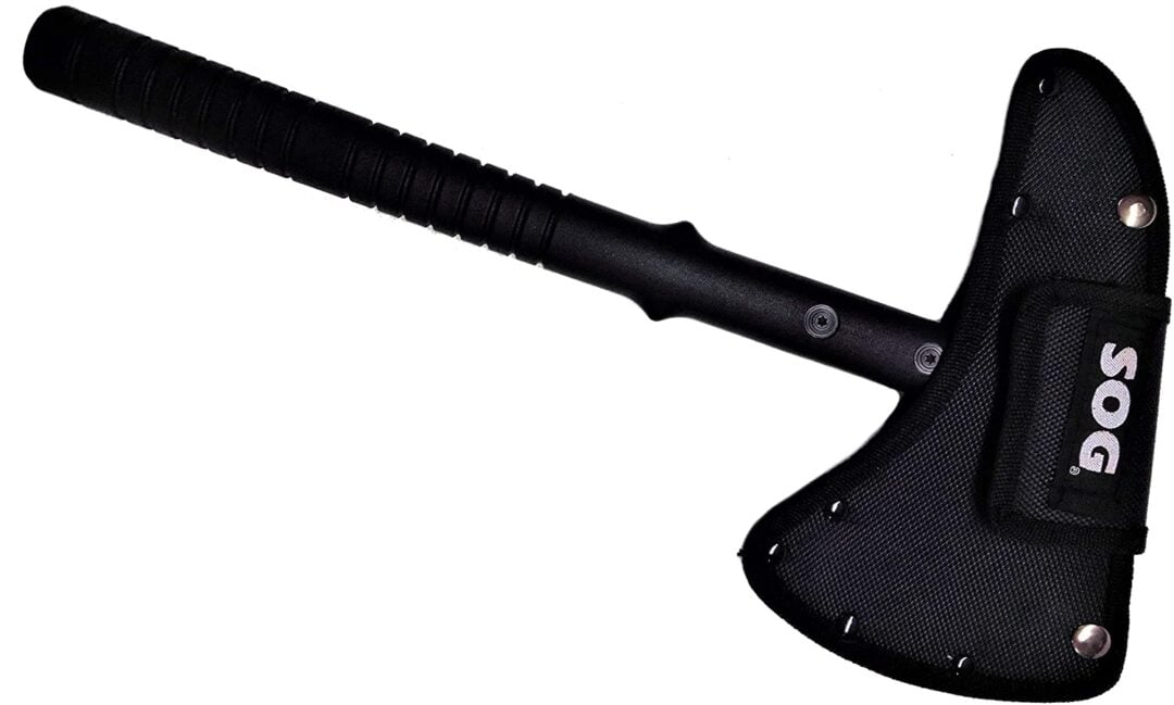 HACHA INVENCIBLE TOMAHAWK CON FUNDA AC57 ACERO - 3