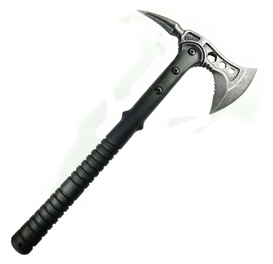 HACHA INVENCIBLE TOMAHAWK CON FUNDA AC57 ACERO - 4