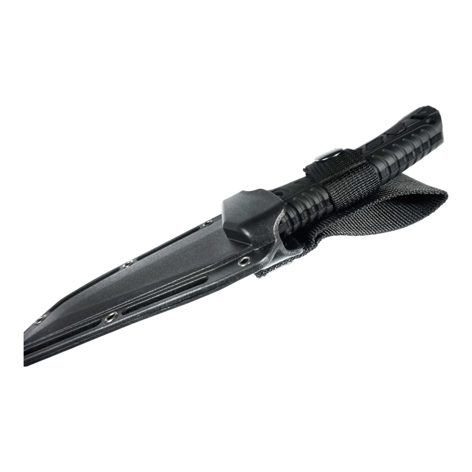 CUCHILLO INVENCIBLE TÁCTICO CAZA PESCA DEVIL OPS SILBATO AI92 ACERO - 2