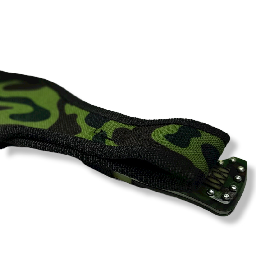 CUCHILLO INVENCIBLE ALIGATOR CON LINTERNA AN88 ACERO - 3