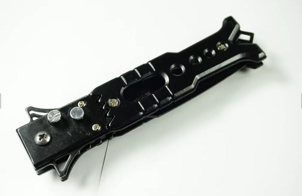 NAVAJA INVENCIBLE BLACK ROCK CORTAPLUMA AUTOMÁTICA AD62 ACERO - 2