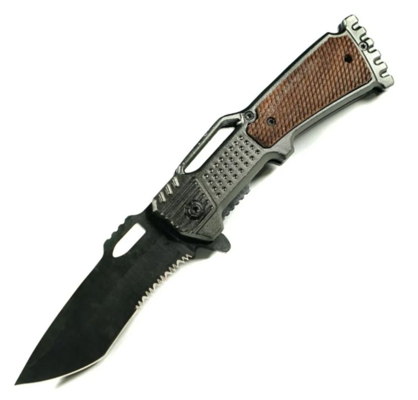 NAVAJA INVENCIBLE GRAND THIEF CORTAPLUMA MIXTA ASISTIDA AK50 ACERO - 2