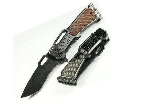 NAVAJA INVENCIBLE GRAND THIEF CORTAPLUMA MIXTA ASISTIDA AK50 ACERO - 3