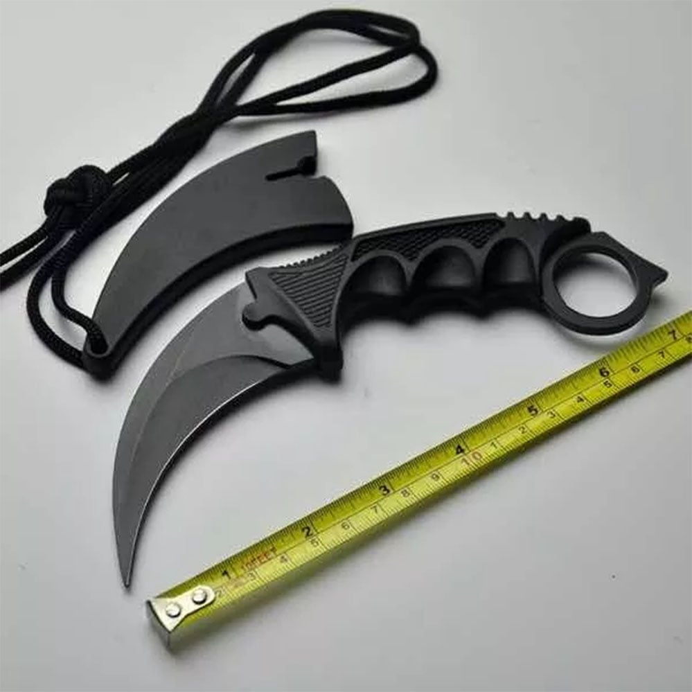 NAVAJA INVENCIBLE KARAMBIT BLACK CUCHILLO CAZA AA03 ACERO - 5