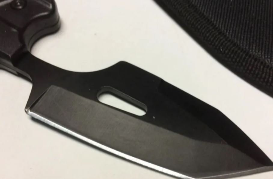 CUCHILLO INVENCIBLE MINI DAGA JADE 45 CON FORRO AF81 ACERO - 2