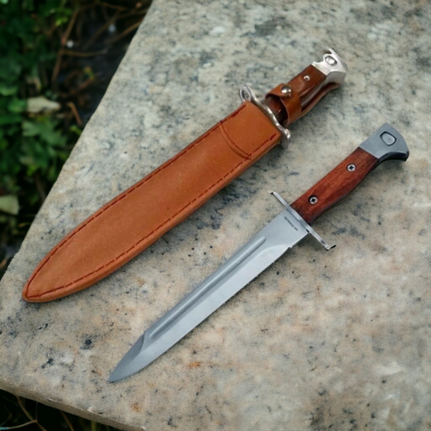 CUCHILLO INVENCIBLE BAYONETA MEDIANO AK 47 CCCP MZ03 ACERO - 1