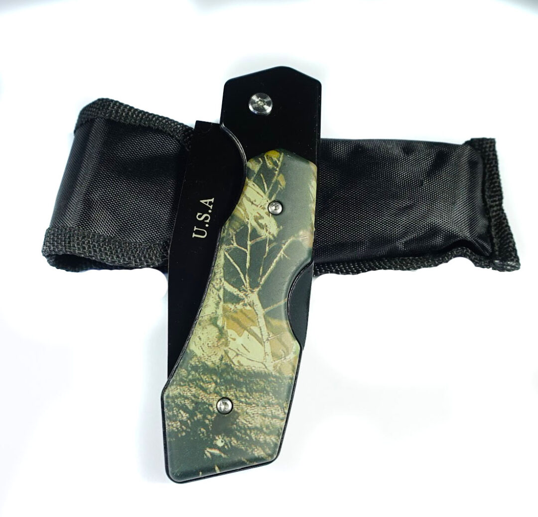 CUCHILLO INVENCIBLE NAVAJA TÁCTICA CAMPING SERENGUETI AJ81 ACERO - 2