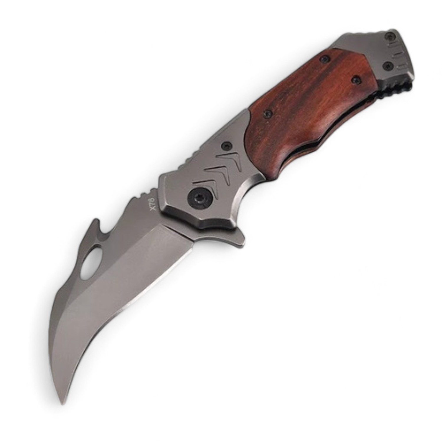 NAVAJA INVENCIBLE CONDOR CAZA CUCHILLO CAMPING TÁCTICO AC32 ACERO - 2