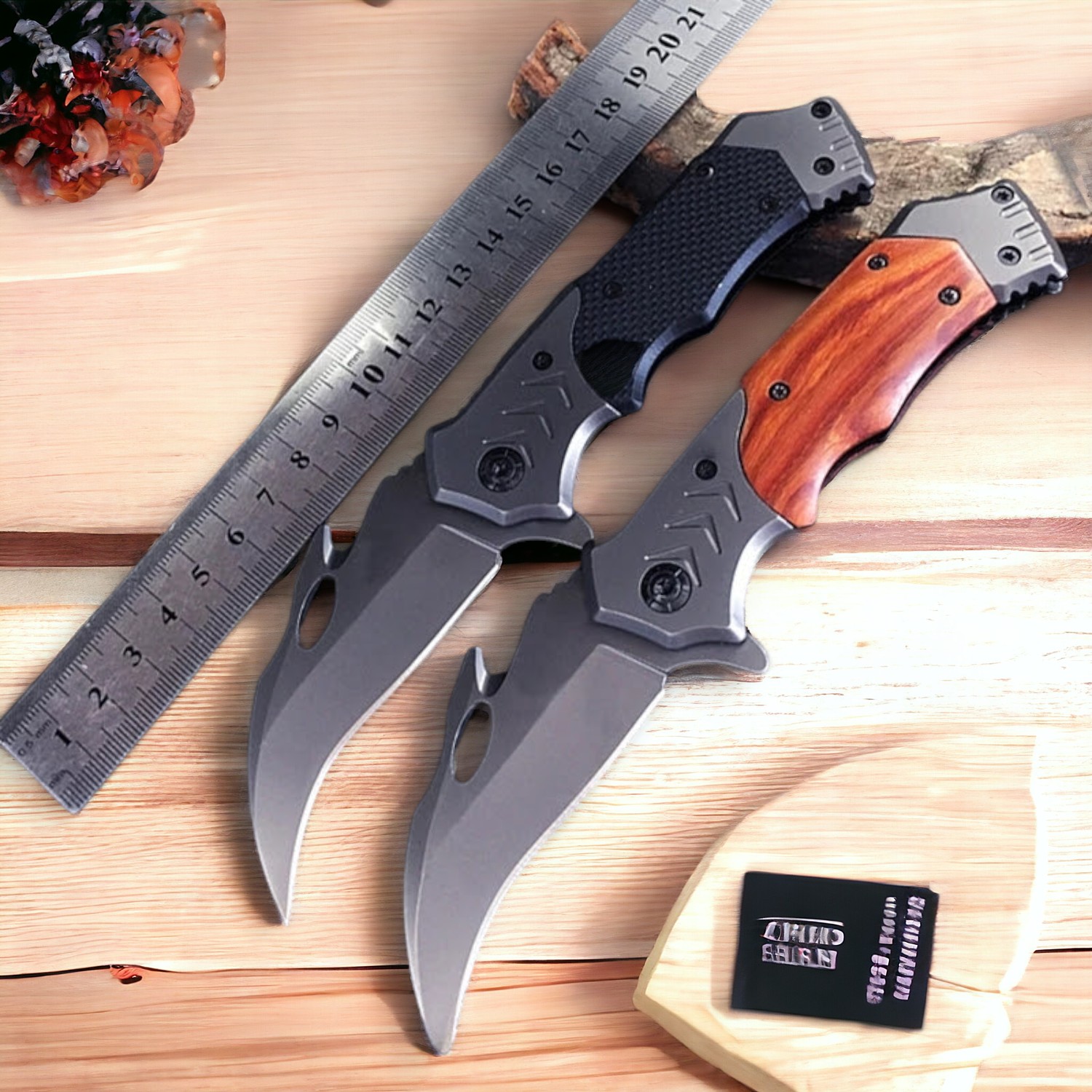 NAVAJA INVENCIBLE CONDOR CAZA CUCHILLO CAMPING TÁCTICO AC32 ACERO - 3