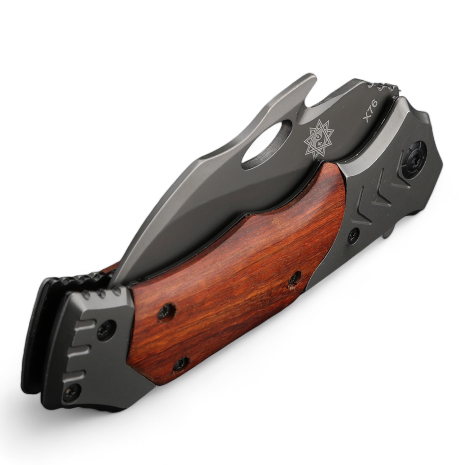 NAVAJA INVENCIBLE CONDOR CAZA CUCHILLO CAMPING TÁCTICO AC32 ACERO - 4
