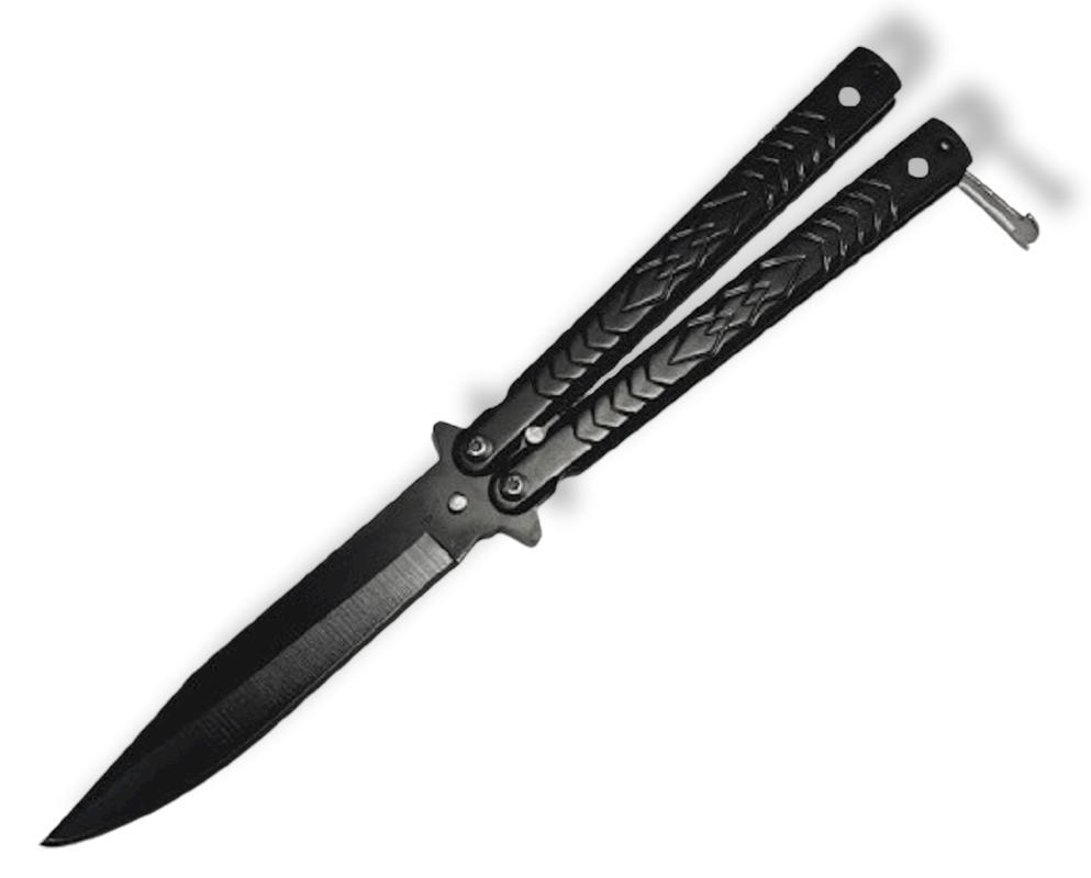 NAVAJA INVENCIBLE MARIPOSA PROFESIONAL BLACK TRIDENT AM42 ACERO - 2