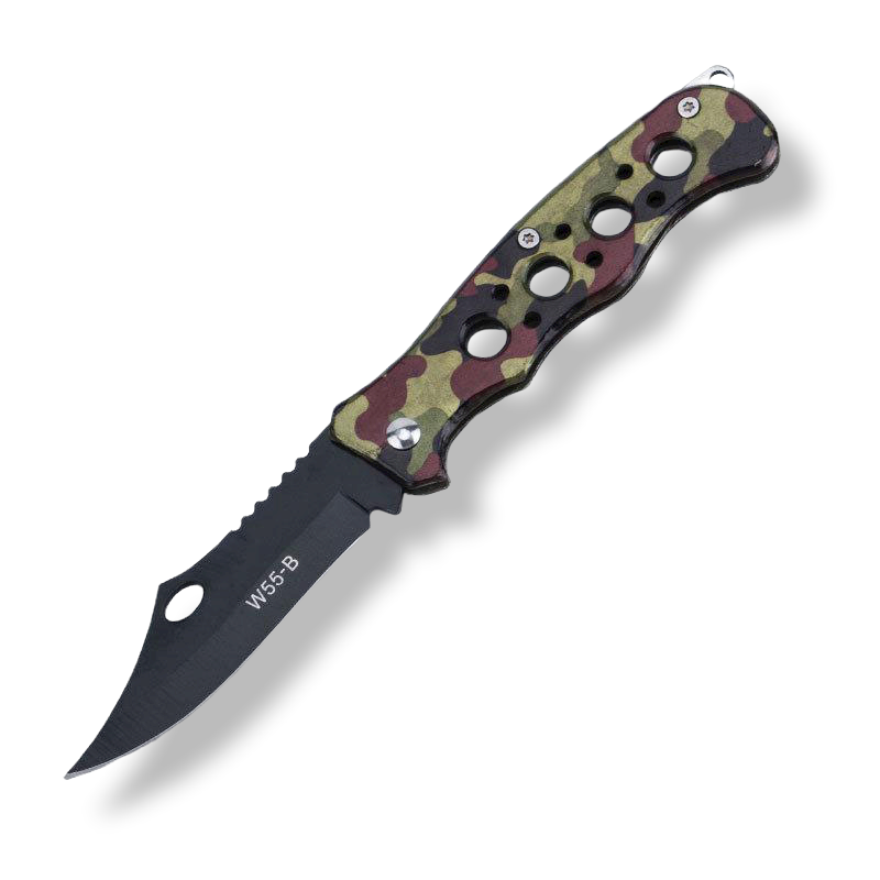 NAVAJA INVENCIBLE SUPERVIVENCIA MILITARY CAMUFLAGE W55-BR AJ92 ACERO - 1