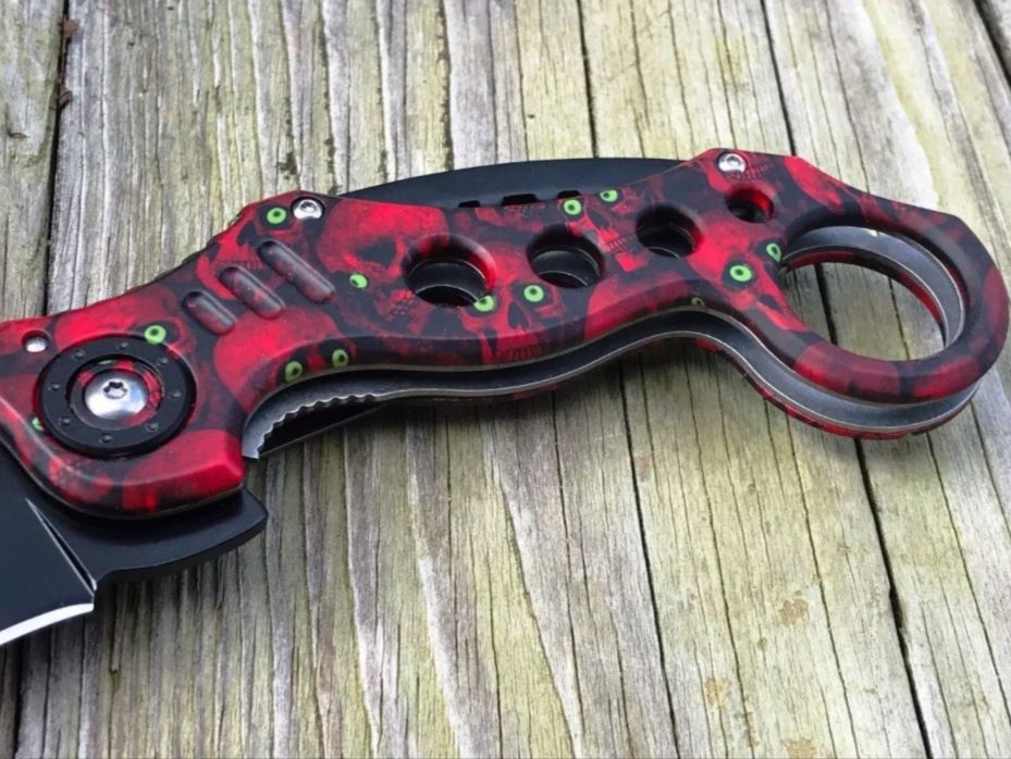 NAVAJA INVENCIBLE KARAMBIT COMBATE Z KILLER ZOMBIE AG73 ACERO - 2
