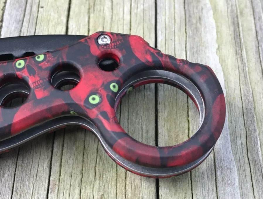 NAVAJA INVENCIBLE KARAMBIT COMBATE Z KILLER ZOMBIE AG73 ACERO - 4