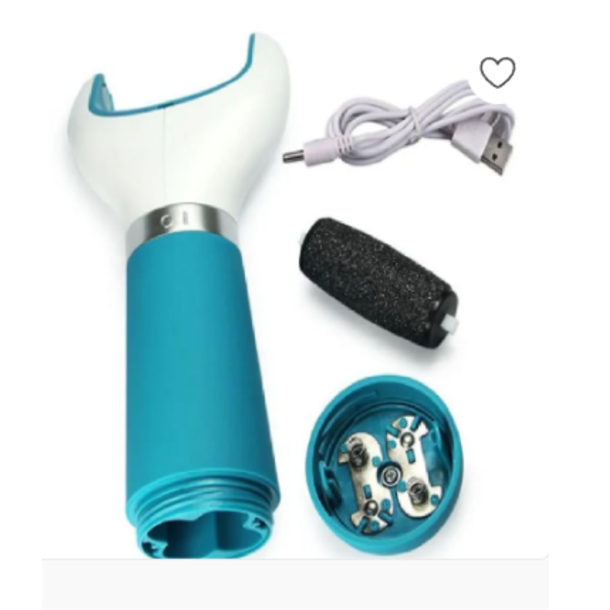 MÁQUINA CUERPO INVENCIBLE REMOVEDOR CALLOS RODILLO ELECTRICO EXFOLIADORA NB38 - 3