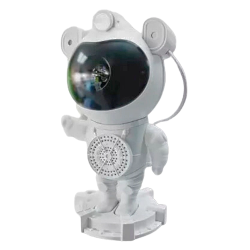 LAMPARA ASTRONAUTA PARLANTE BLUETOOTH PROYECTOR NEBULOSAS ESTRELLAS MX27 - 2
