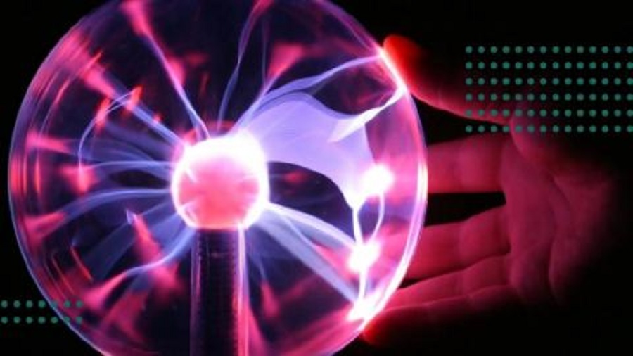 LÁMPARA INVENCIBLE PLASMA TESLA RAYOS SENSIBLE AL TACTO EFECTO TESLA MX13 - 2