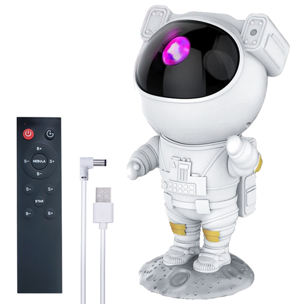 LÁMPARA INVENCIBLE PROYECTOR ASTRONAUTA GALAXIA NEBULOSA MZ67 - 5