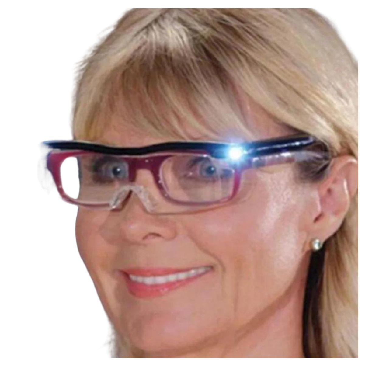 LENTES INVENCIBLE LUPA LED BLOQUEA LUZ AZUL 1 RECARGABLE NA89 - 4