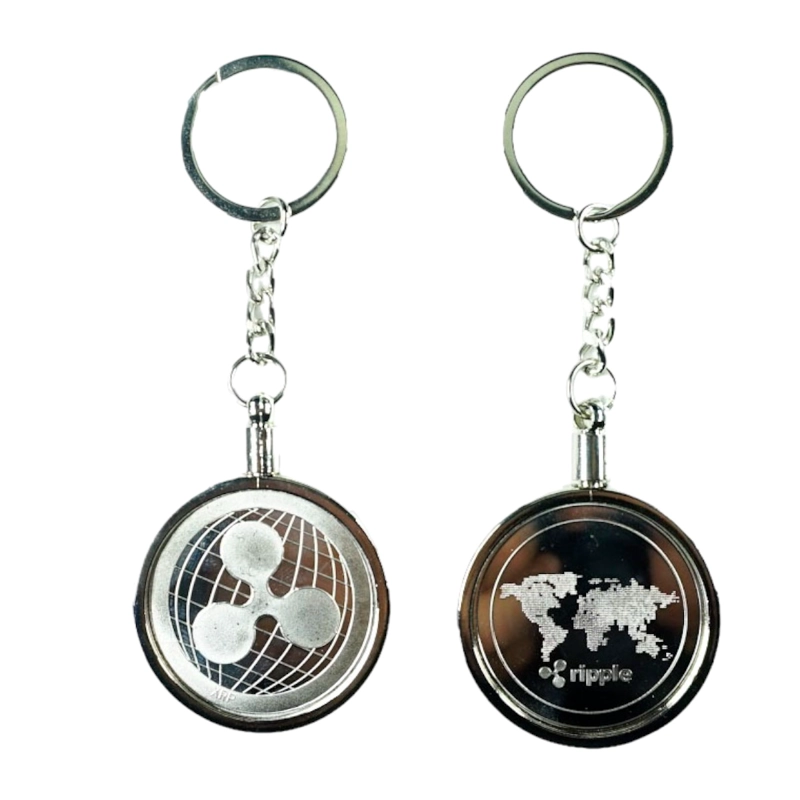 LLAVERO RIPPLE SILVER  DE LUJO AJ98 - 2