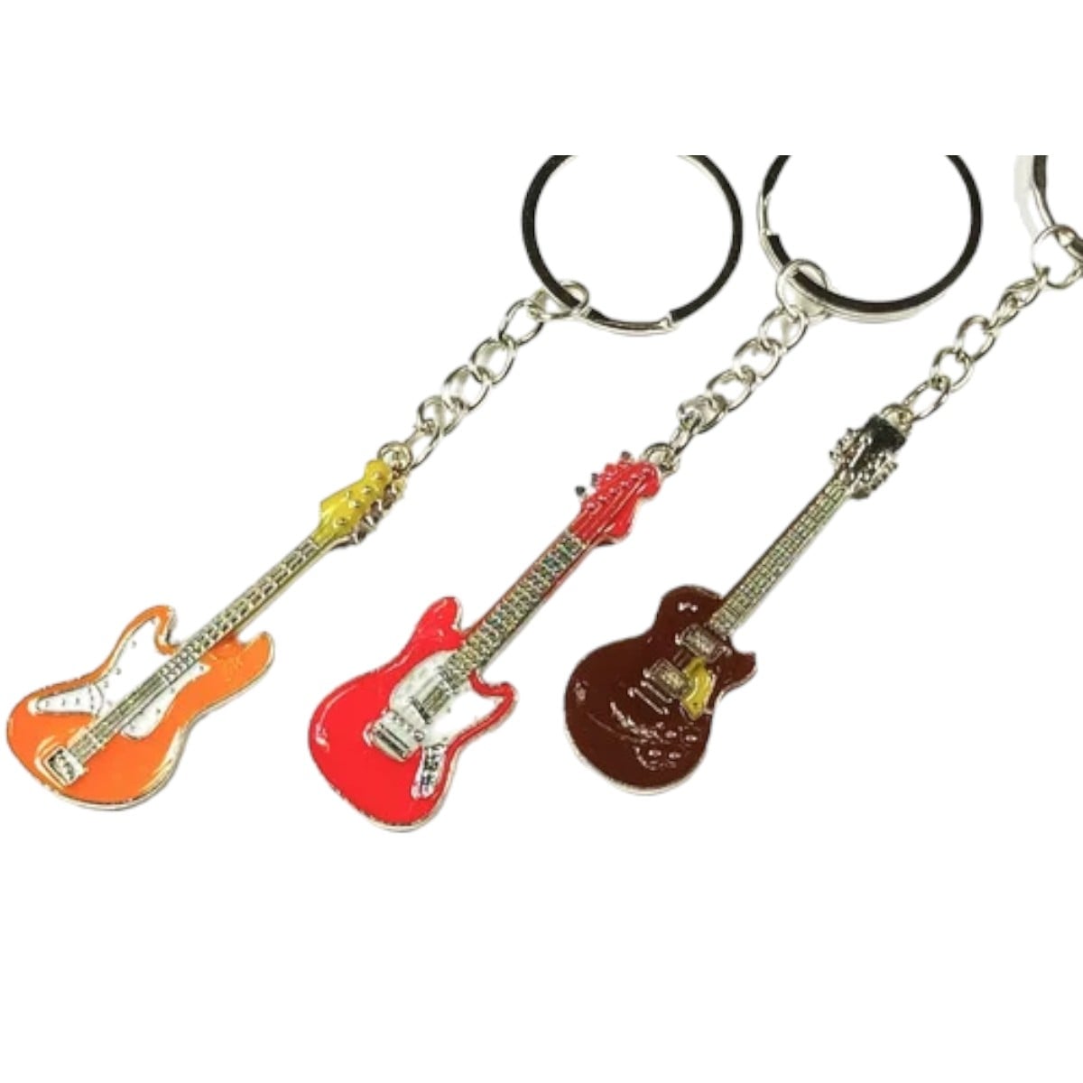 LLAVERO GUITARRA ELECTRICA COMBO 3 COLORES AG95 - 2
