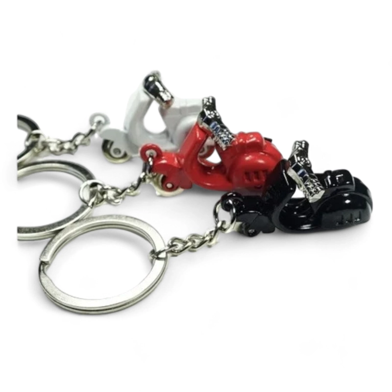 LLAVERO MOTO VESPA ITALIANA P/ UNIDAD GIRA VOLANTE Y RUEDAS AN19 - 3