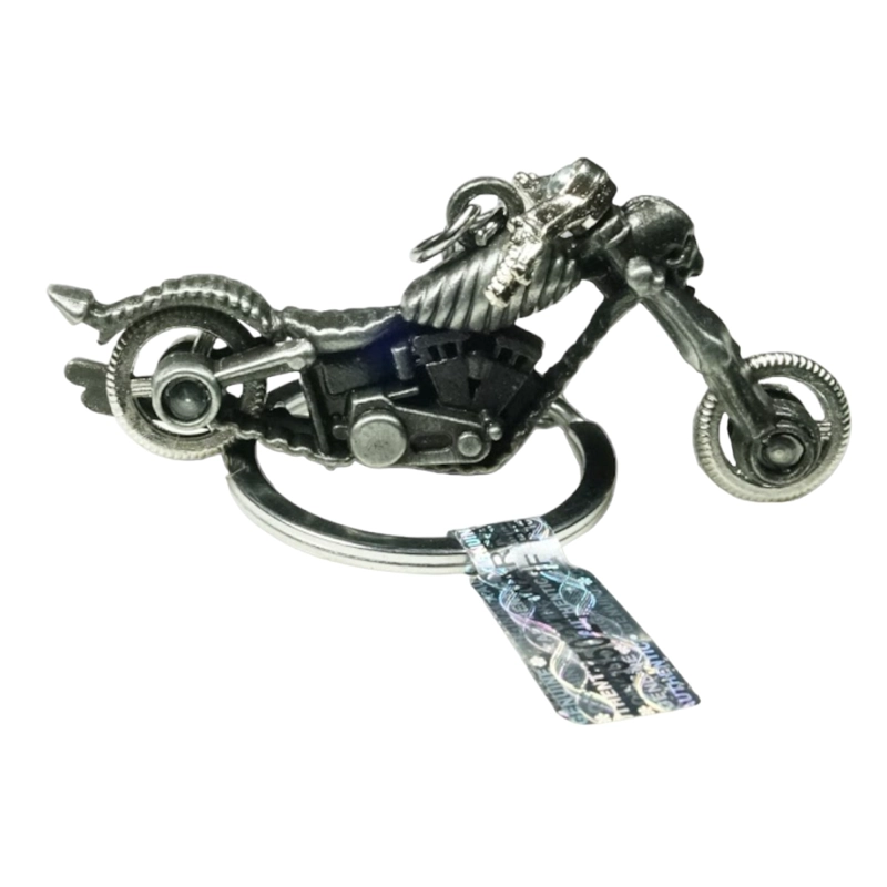 LLAVERO MOTO GHOST SKULL INFERNO AR23 - 1