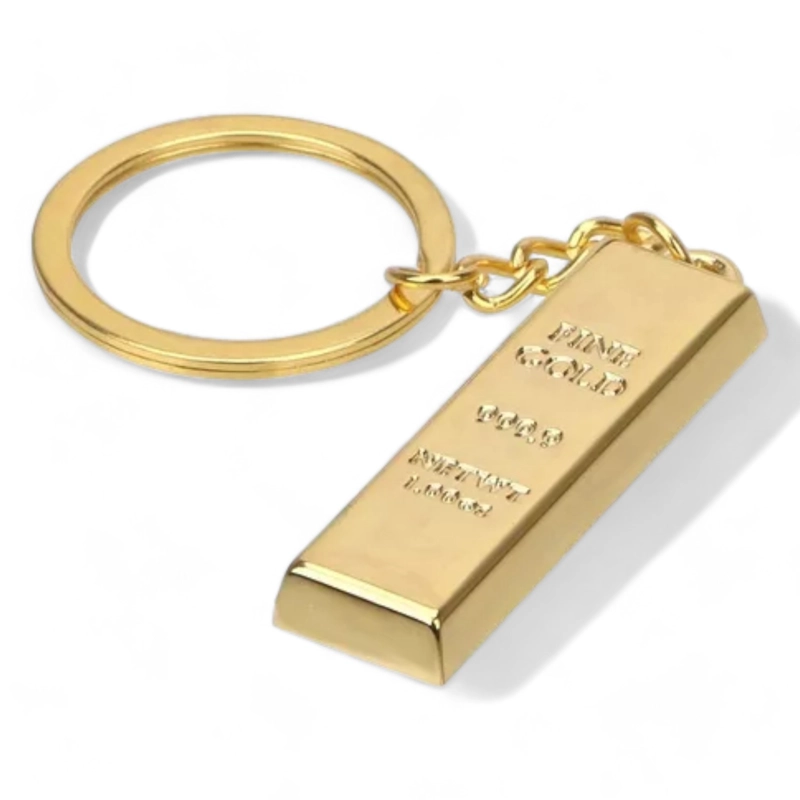 LLAVERO LINGOTE 999.9 FINE GOLD AL28 - 1