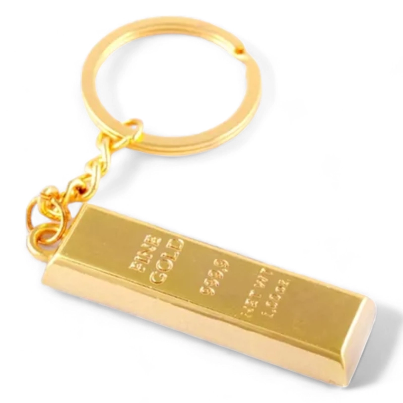 LLAVERO LINGOTE 999.9 FINE GOLD AL28 - 2