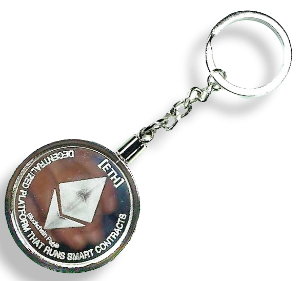 LLAVERO ETHEREUM EXCLUSIVO DE LUJO. AJ99 - 3