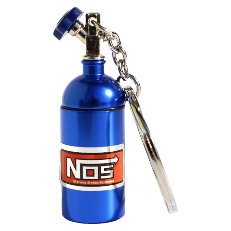 LLAVERO NOS TURBO BOTELLA METALICOS TUNING AC96 - 1