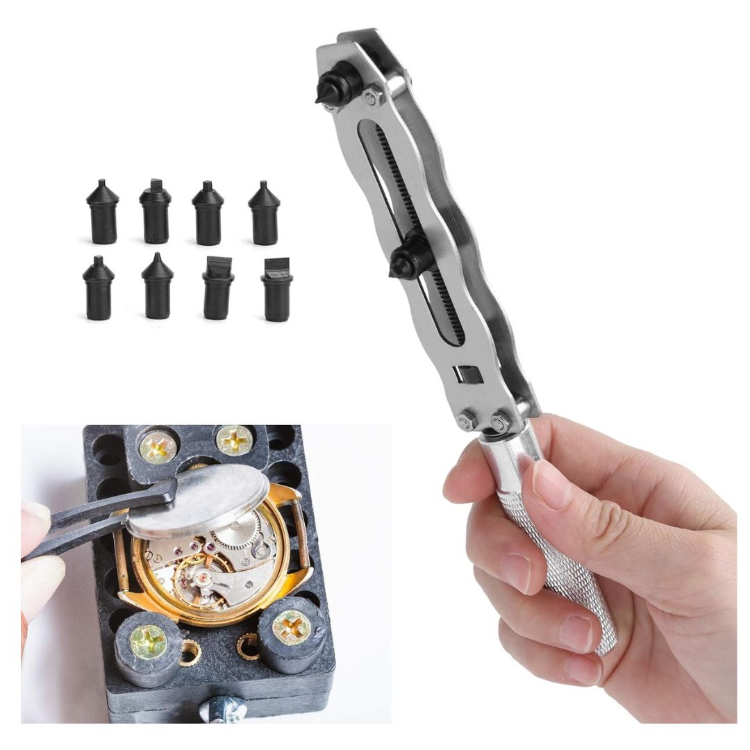 ABRIDOR DE TAPA DE RELOJ INVENCIBLE AJUSTABLE LLAVE MAESTRAS AM70 - 1