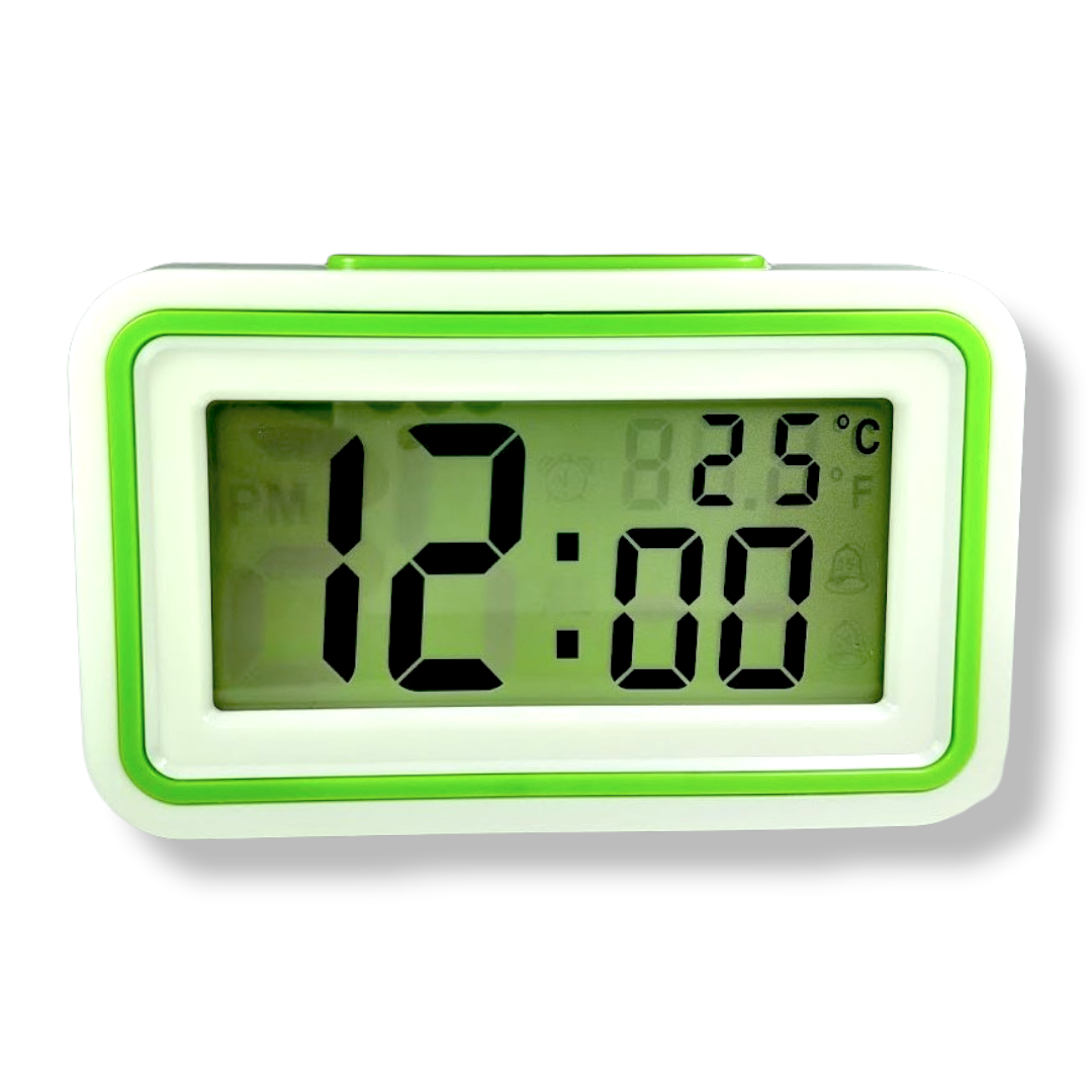 RELOJ DESPERTADOR PARLANTE ESPAÑOL GREEN LINE AN68 - 1