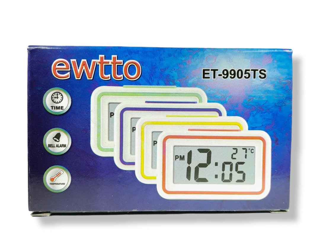 RELOJ DESPERTADOR PARLANTE ESPAÑOL RED LINE AN66 - 5
