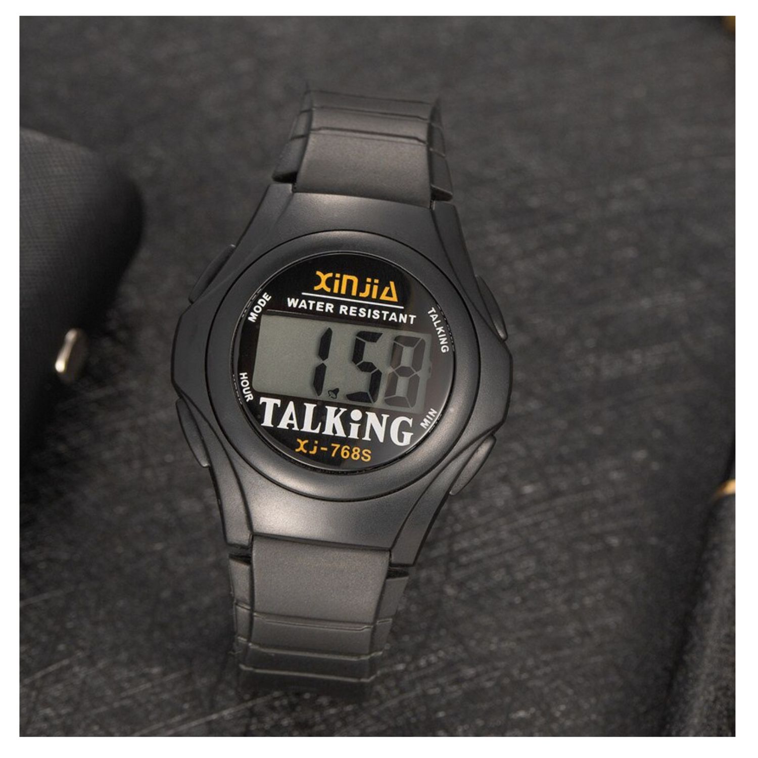 RELOJ DE PULSERA INVENCIBLE PARLANTE HABLA ESPAÑOL VISION REDUCIDA AK88 - 4