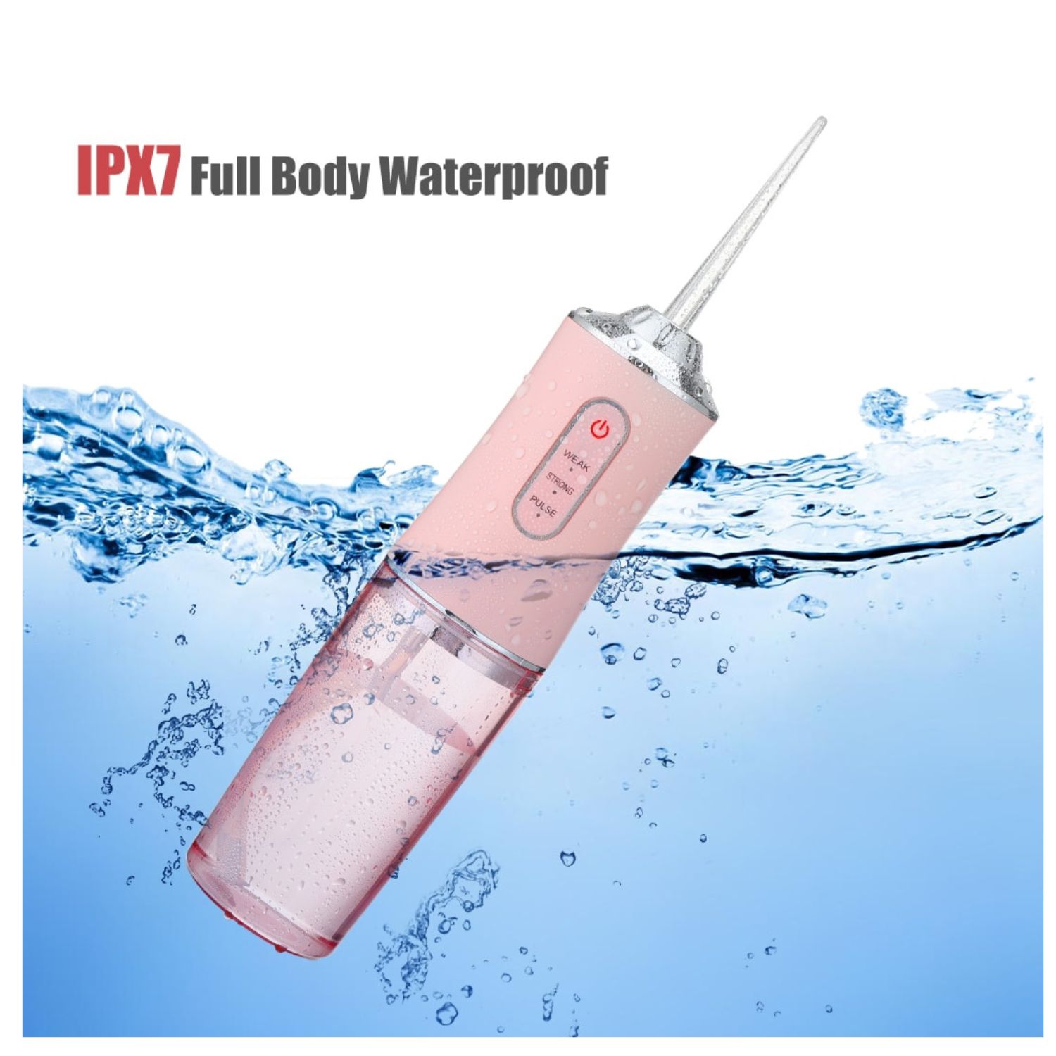 IRRIGADOR BUCAL INVENCIBLE DENTAL PORTATIL RECARGABLE USB AK95 - 3