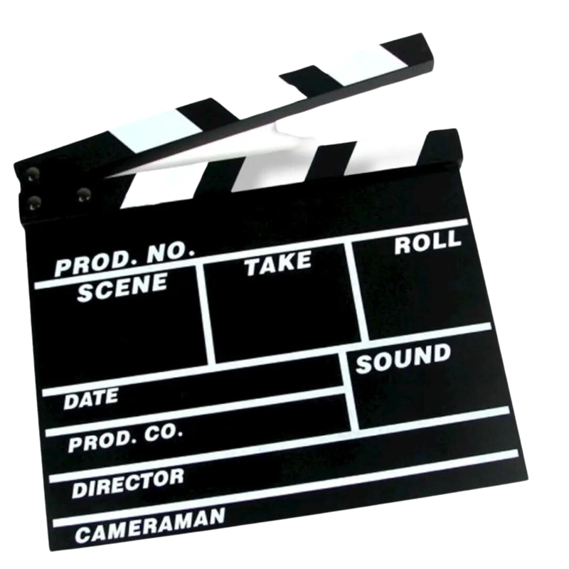 CLAQUETA ACCION PARA CINE YOUTUBE VIDEOCLIPS AA41 - 1