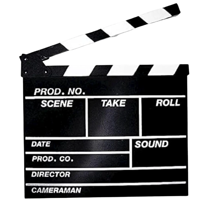 CLAQUETA ACCION PARA CINE YOUTUBE VIDEOCLIPS AA41 - 2