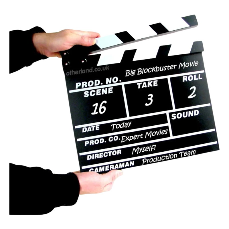CLAQUETA ACCION PARA CINE YOUTUBE VIDEOCLIPS AA41 - 3