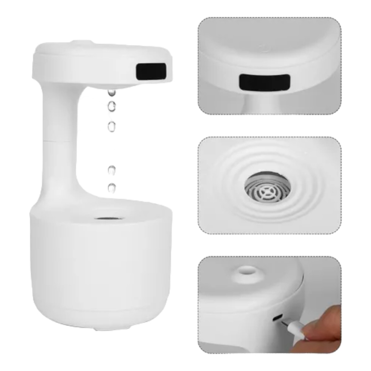 HUMIDIFICADOR DIFUSOR ANTIGRAVEDAD ULTRASÓNICO NB81 - 3