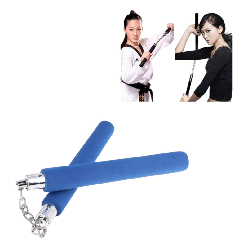 NUNCHAKU ENTRENAMIENTO PRACTICA GOMA EVA ARTES MARCIALES AP75 - 4