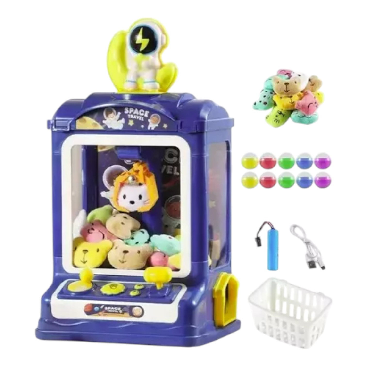MAQUINA SACA PELUCHE GARRA KAWAII ATRAPA NC26 - 4