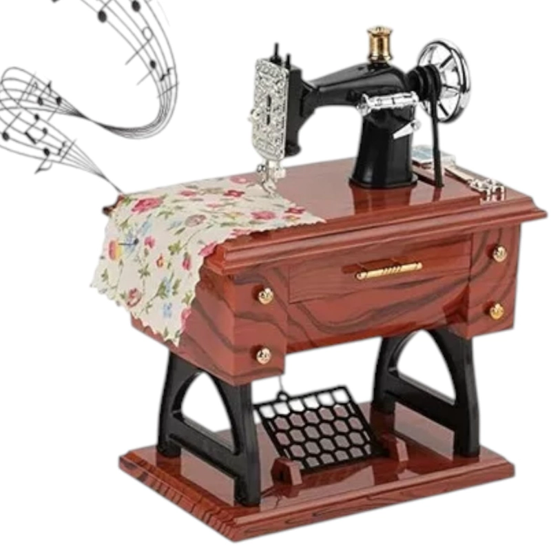 MAQUINA DE COSER MUSICAL CON MOVIMIENTO MINI NC35 - 1