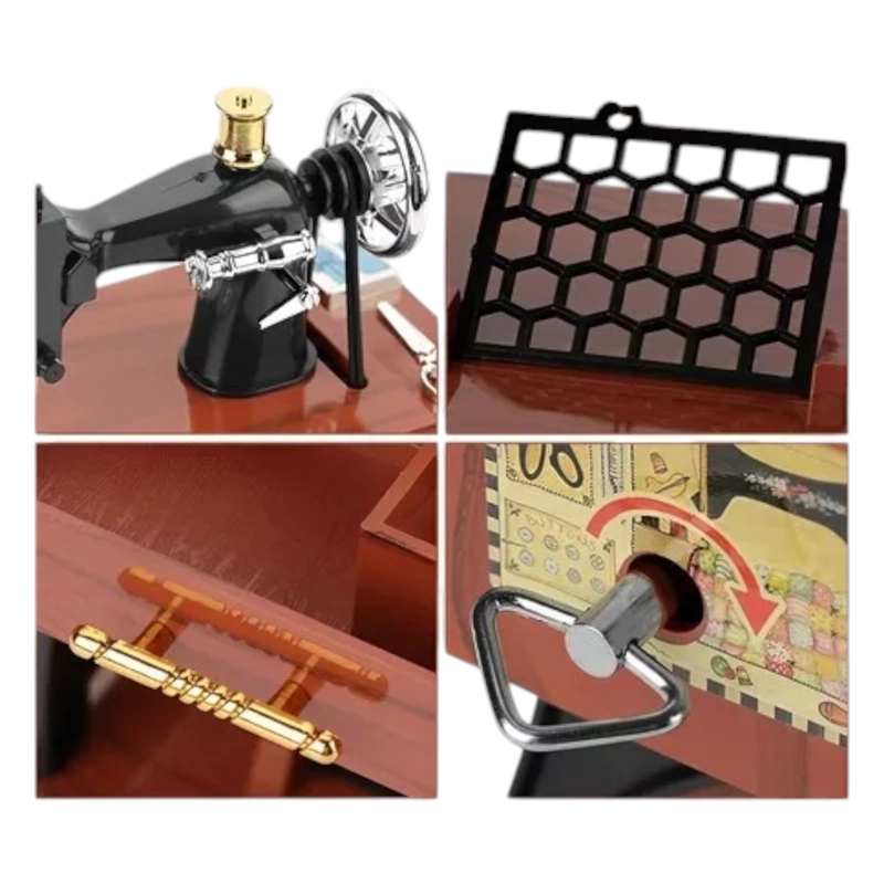 MAQUINA DE COSER MUSICAL CON MOVIMIENTO MINI NC35 - 5