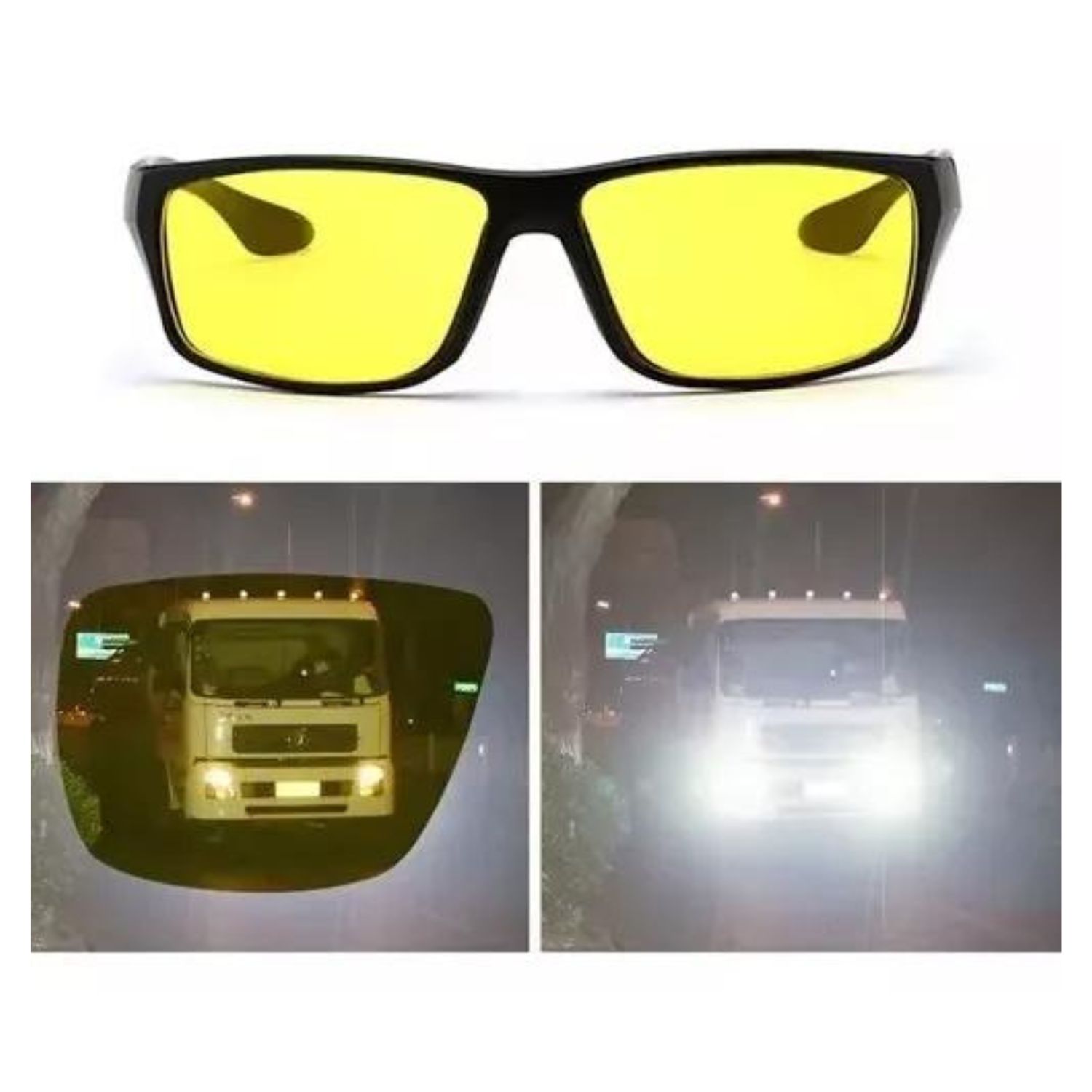 LENTES DIA NOCHE ANTIRREFLEJO NOCTURNO AMPLIFICADOR LUZ AA13 - 8
